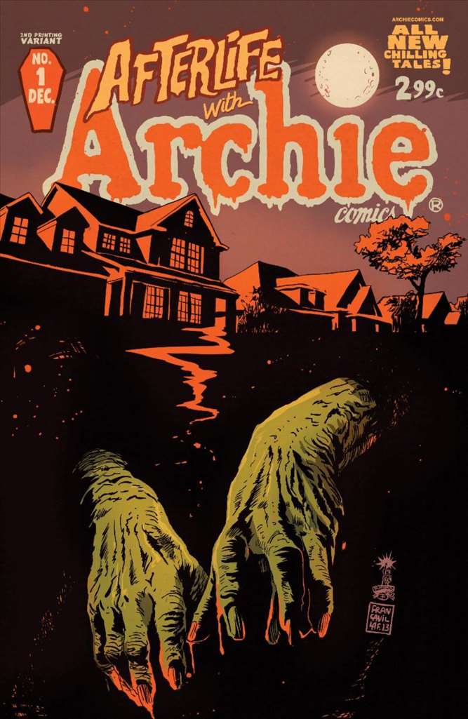 Afterlife With Archie (2nd Printing) #1-2, Comic Book, Back Issue, buy comic books online, order comics online, marvel comics, sell comic books, online, comic websites, comic store, vintige comic books, comic book store guelph, comic book store, comic book store near me, Long Box Silver's Comic Book Store