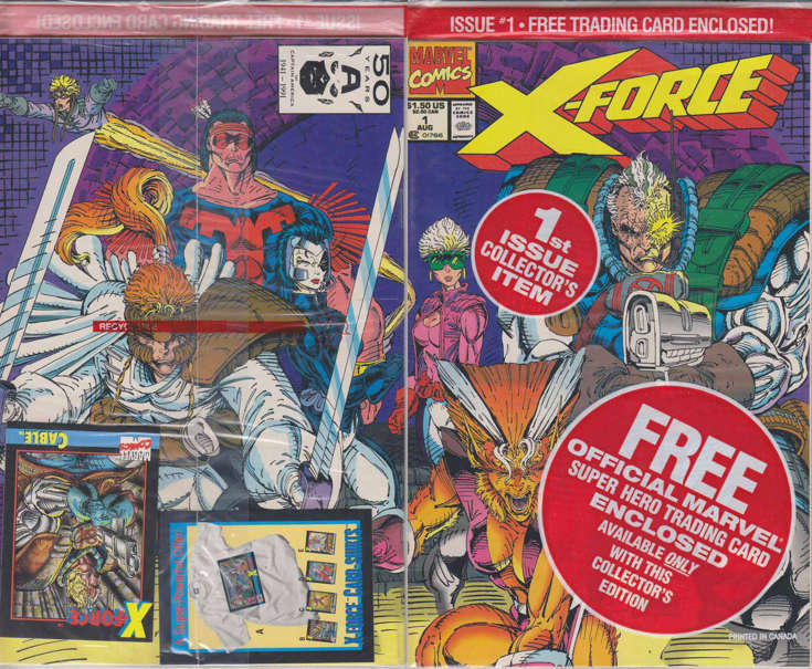 X-Force #1/A-2 (VF-NM), Comic Book, Back Issue, buy comic books online, online comic book store canada, sell comic books, online, comic websites, comic store, vintige comic books, comic book store guelph, comic book store, comic book store near me, Long Box Silver's Comics
