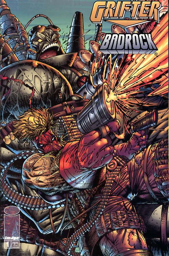 Grifter/Badrock #1/A, Comic Book, Back Issue, buy comic books online, order comics online, marvel comics, sell comic books, online, comic websites, comic store, vintige comic books, comic book store guelph, comic book store, comic book store near me, Long Box Silver's Comic Book Store