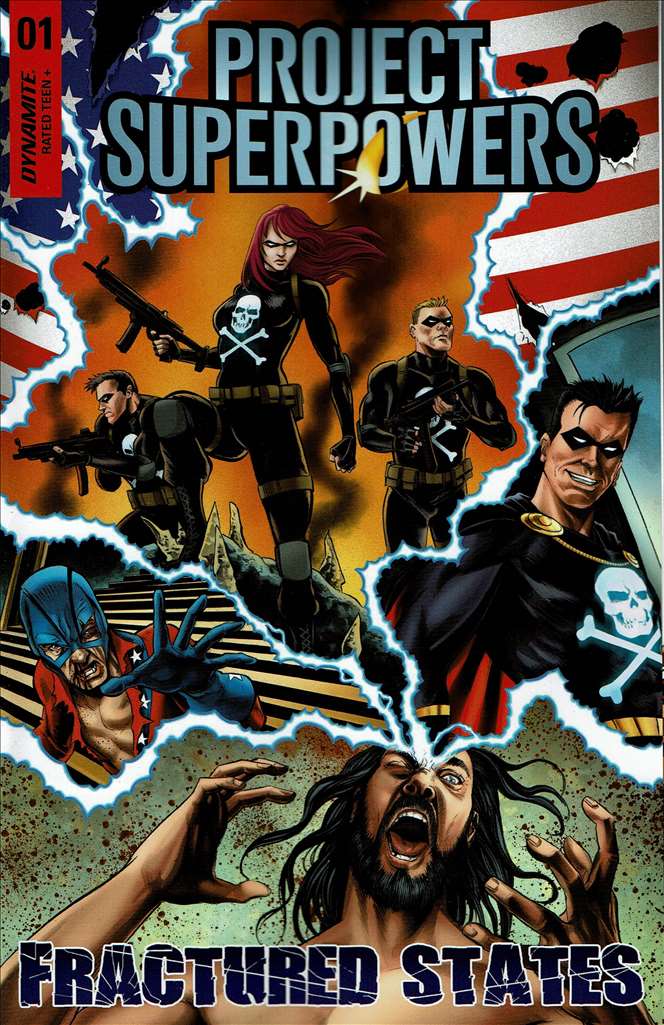 Project Superpowers Fractured States #1/A, Comic Book, Back Issue, buy comic books online, order comics online, marvel comics, sell comic books, online, comic websites, comic store, vintige comic books, comic book store guelph, comic book store, comic book store near me, Long Box Silver's Comic Book Store
