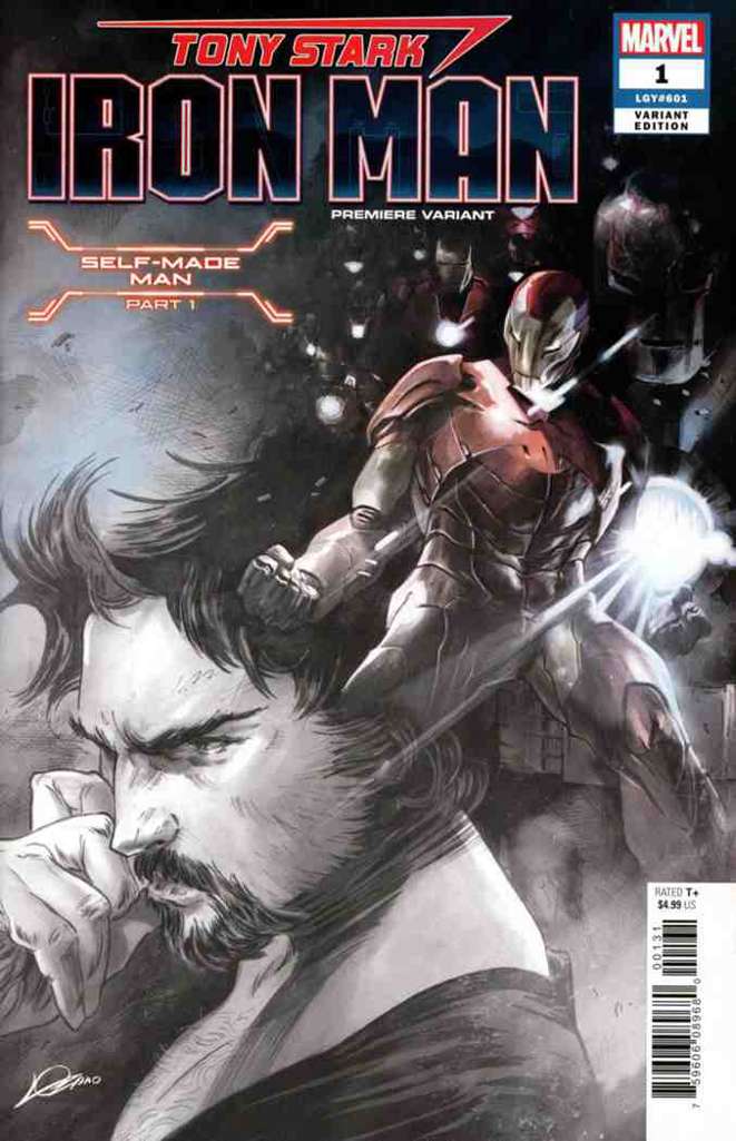 Tony Stark: Iron Man #1/B (VF-NM), Comic Book, Back Issue, buy comic books online, online comic book store canada, sell comic books, online, comic websites, comic store, vintige comic books, comic book store guelph, comic book store, comic book store near me, Long Box Silver's Comics