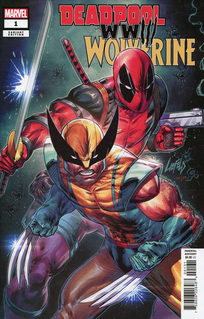 Deadpool & Wolverine: WWIII #1/B, Comic Book, Back Issue, buy comic books online, order comics online, marvel comics, sell comic books, online, comic websites, comic store,  vintige comic books, comic book store guelph, comic book store, comic book store near me, Long Box Silver's Comic Book Store