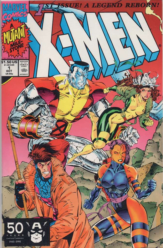 X-Men (2nd Series) #1/B Very Fine to Near Mint, Comic Book, Back Issue, buy comic books online, online comic book store canada, sell comic books, online, comic websites, comic store, vintige comic books, comic book store guelph, comic book store, comic book store near me, Long Box Silver's Comics