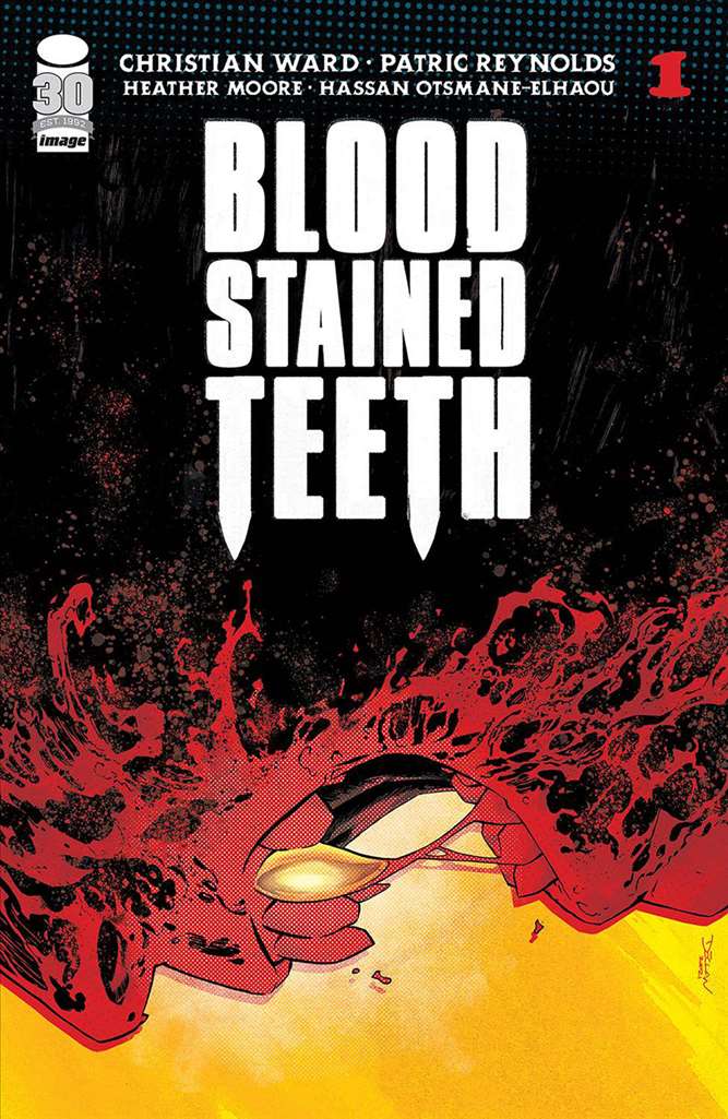 Blood Stained Teeth #1/C, Comic Book, Back Issue, buy comic books online, order comics online, marvel comics, sell comic books, online, comic websites, comic store,  vintige comic books, comic book store guelph, comic book store, comic book store near me, Long Box Silver's Comic Book Store