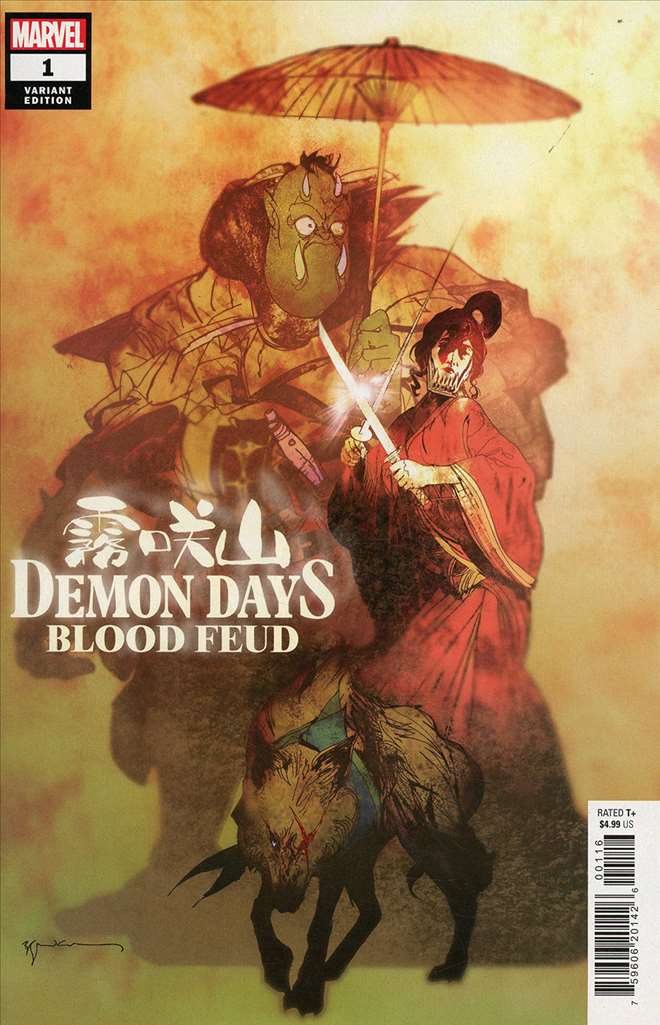 Demon Days: Blood Feud #1/I, Comic Book, Back Issue, buy comic books online, order comics online, marvel comics, sell comic books, online, comic websites, comic store,  vintige comic books, comic book store guelph, comic book store, comic book store near me, Long Box Silver's Comic Book Store