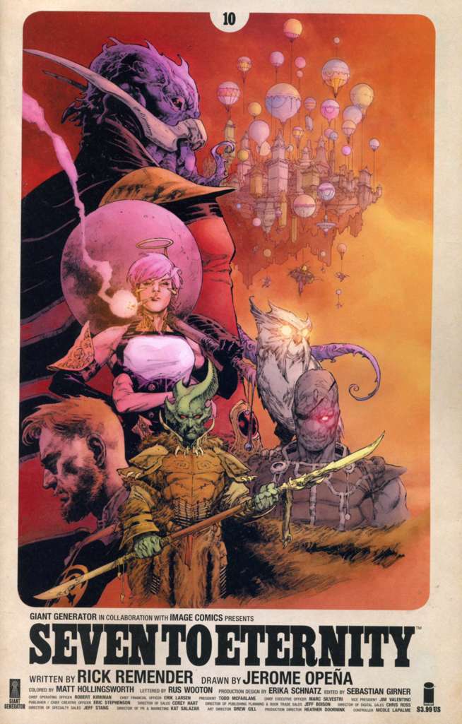 Seven to Eternity #10/A (VF-NM), Comic Book, buy comic books online, online comic book store canada, sell comic books, online, comic websites, comic store, vintige comic books, comic book store guelph, comic book store, Long Box Silver's Comics