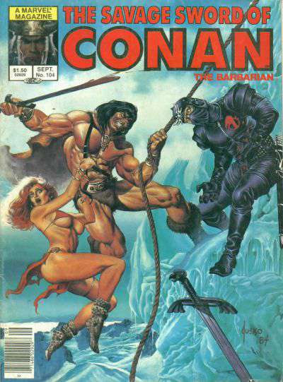 Savage Sword of Conan #104/NS (VF), Comic Book, buy comic books online, online comic book store canada, sell comic books, online, comic websites, comic store, vintige comic books, comic book store guelph, comic book store, Long Box Silver's Comics