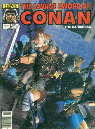 Savage Sword of Conan #105/NS (VF), Comic Book, buy comic books online, online comic book store canada, sell comic books, online, comic websites, comic store, vintige comic books, comic book store guelph, comic book store, Long Box Silver's Comics