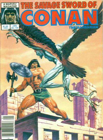 Savage Sword of Conan #108/NS (VF), Comic Book, buy comic books online, online comic book store canada, sell comic books, online, comic websites, comic store, vintige comic books, comic book store guelph, comic book store, Long Box Silver's Comics