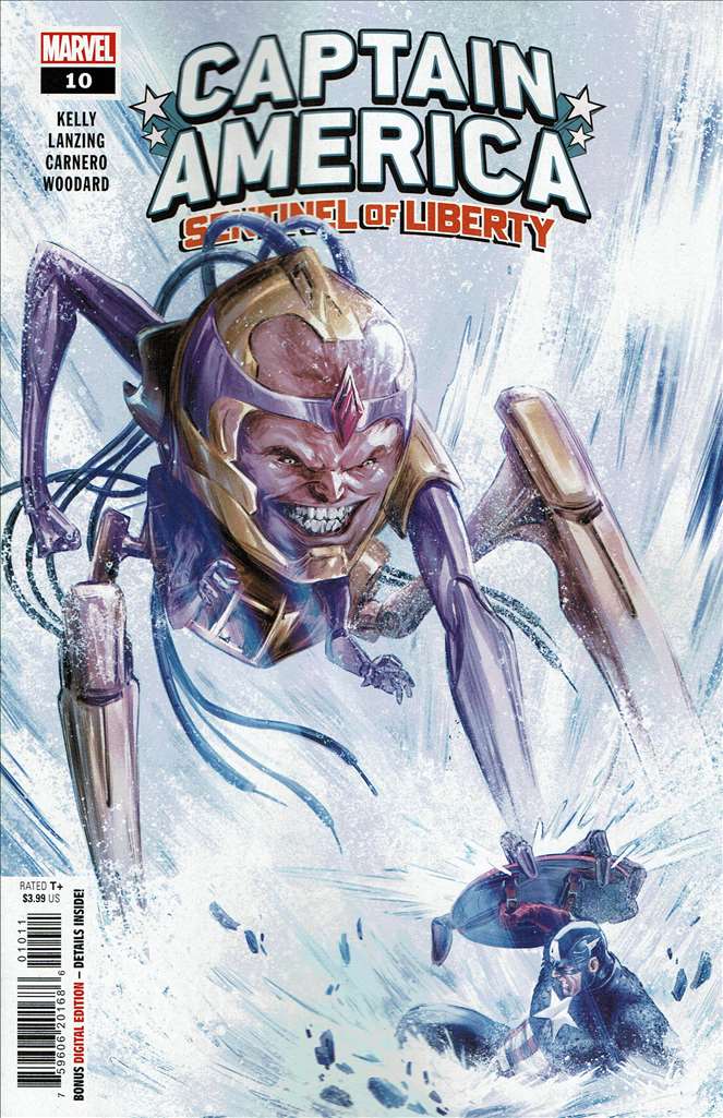Captain America: Sentinel of Liberty (2nd Series) #10, Comic Book, Back Issue, buy comic books online, order comics online, marvel comics, sell comic books, online, comic websites, comic store,  vintige comic books, comic book store guelph, comic book store, comic book store near me, Long Box Silver's Comic Book Store