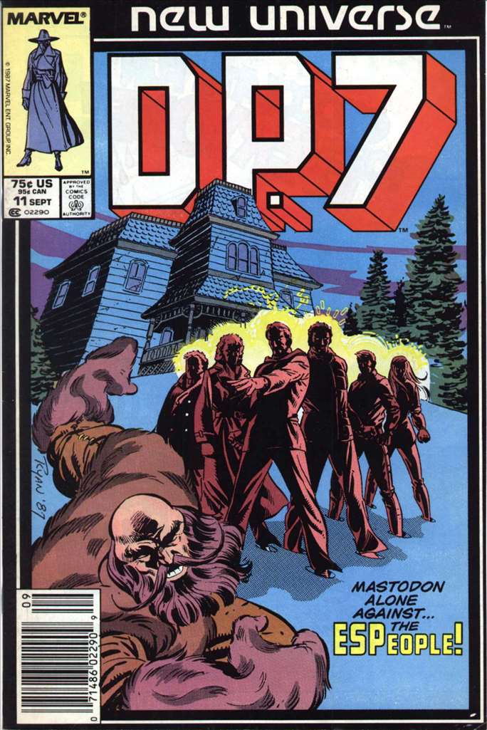 D.P.7 #11, Comic Book, Back Issue, buy comic books online, order comics online, marvel comics, sell comic books, online, comic websites, comic store,  vintige comic books, comic book store guelph, comic book store, comic book store near me, Long Box Silver's Comic Book Store