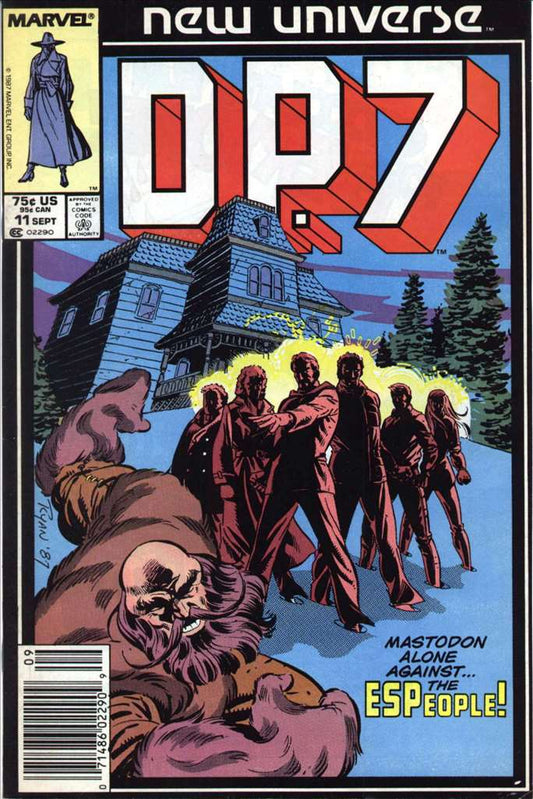 D.P.7 #11, Comic Book, Back Issue, buy comic books online, order comics online, marvel comics, sell comic books, online, comic websites, comic store,  vintige comic books, comic book store guelph, comic book store, comic book store near me, Long Box Silver's Comic Book Store