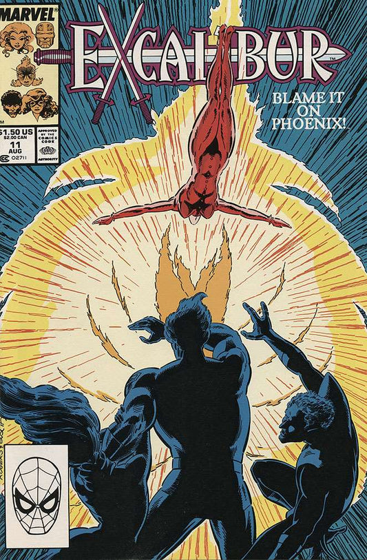 Excalibur #11, Comic Book, Back Issue, buy comic books online, order comics online, marvel comics, sell comic books, online, comic websites, comic store,  vintige comic books, comic book store guelph, comic book store, comic book store near me, Long Box Silver's Comic Book Store