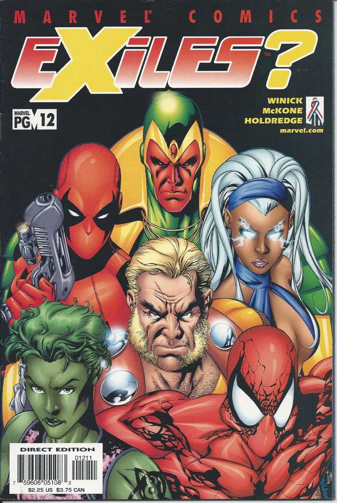 Exiles (Marvel) #12 (VF-NM), Comic Book, Back Issue, buy comic books online, online comic book store canada, sell comic books, online, comic websites, comic store, vintige comic books, comic book store guelph, comic book store, comic book store near me, Long Box Silver's Comics