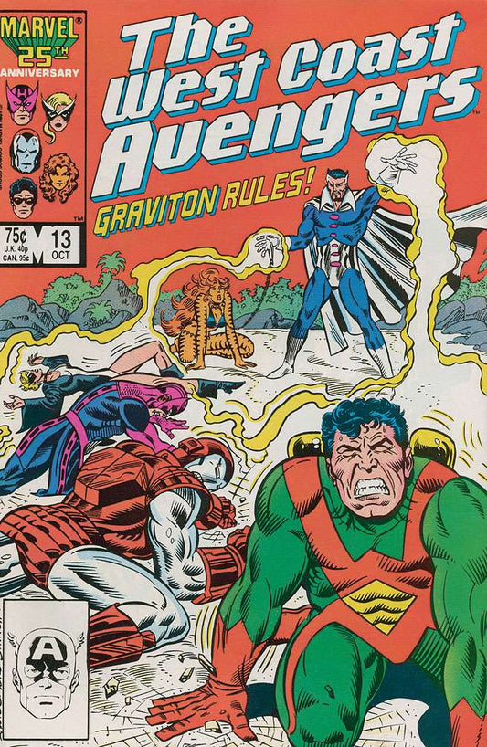 West Coast Avengers (VF-NM) #13, Comic Book, Back Issue, buy comic books online, order comics online, marvel comics, sell comic books, online, comic websites, comic store,  vintige comic books, comic book store guelph, comic book store, comic book store near me, Long Box Silver's Comic Book Store
