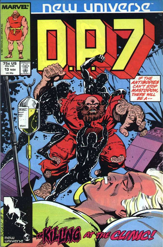 D.P.7 #13, Comic Book, Back Issue, buy comic books online, order comics online, marvel comics, sell comic books, online, comic websites, comic store,  vintige comic books, comic book store guelph, comic book store, comic book store near me, Long Box Silver's Comic Book Store