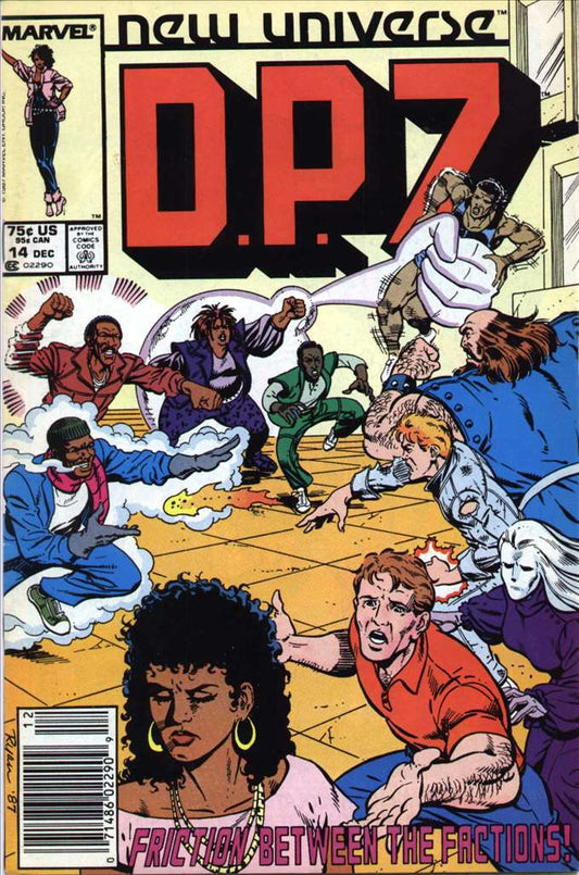 D.P.7 #14, Comic Book, Back Issue, buy comic books online, order comics online, marvel comics, sell comic books, online, comic websites, comic store,  vintige comic books, comic book store guelph, comic book store, comic book store near me, Long Box Silver's Comic Book Store
