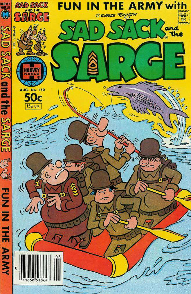 Sad Sack & The Sarge #150 (VF), Comic Book, buy comic books online, online comic book store canada, sell comic books, online, comic websites, comic store, vintige comic books, comic book store guelph, comic book store, Long Box Silver's Comics