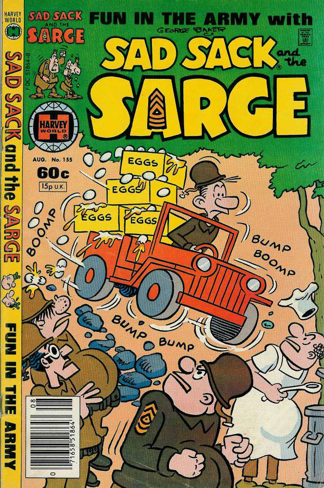 Sad Sack & The Sarge #155 (VF), Comic Book, buy comic books online, online comic book store canada, sell comic books, online, comic websites, comic store, vintige comic books, comic book store guelph, comic book store, Long Box Silver's Comics