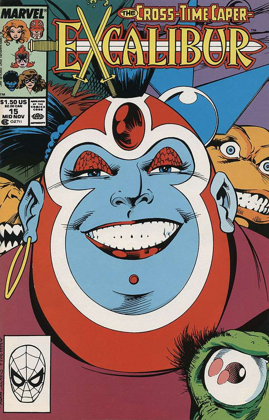 Excalibur #15, Comic Book, Back Issue, buy comic books online, order comics online, marvel comics, sell comic books, online, comic websites, comic store,  vintige comic books, comic book store guelph, comic book store, comic book store near me, Long Box Silver's Comic Book Store