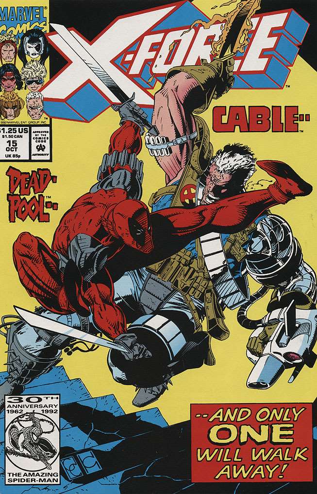 X-Force #15 (VF-NM), Comic Book, Back Issue, buy comic books online, online comic book store canada, sell comic books, online, comic websites, comic store,  vintige comic books, comic book store guelph, comic book store, comic book store near me, Long Box Silver's Comics