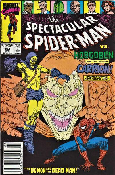 Spectacular Spider-Man, The #162/NS (VF-NM), Comic Book, buy comic books online, online comic book store canada, sell comic books, online, comic websites, comic store, vintige comic books, comic book store guelph, comic book store, Long Box Silver's Comics