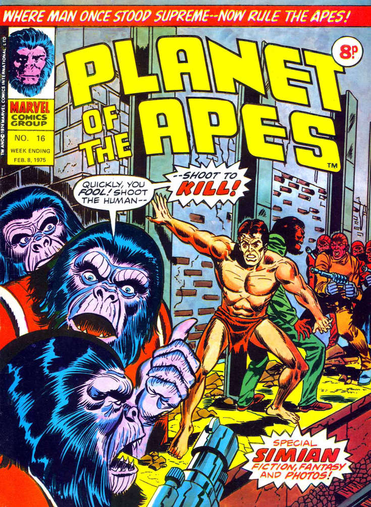 Planet of the Apes (Marvel UK) #16 (F), Comic Book, buy comic books online, online comic book store canada, sell comic books, online, comic websites, comic store, vintige comic books, comic book store guelph, comic book store, Long Box Silver's Comics