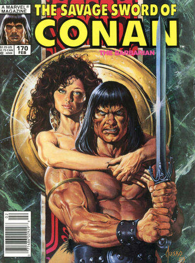 Savage Sword of Conan #170/NS (F), Comic Book, buy comic books online, online comic book store canada, sell comic books, online, comic websites, comic store, vintige comic books, comic book store guelph, comic book store, Long Box Silver's Comics