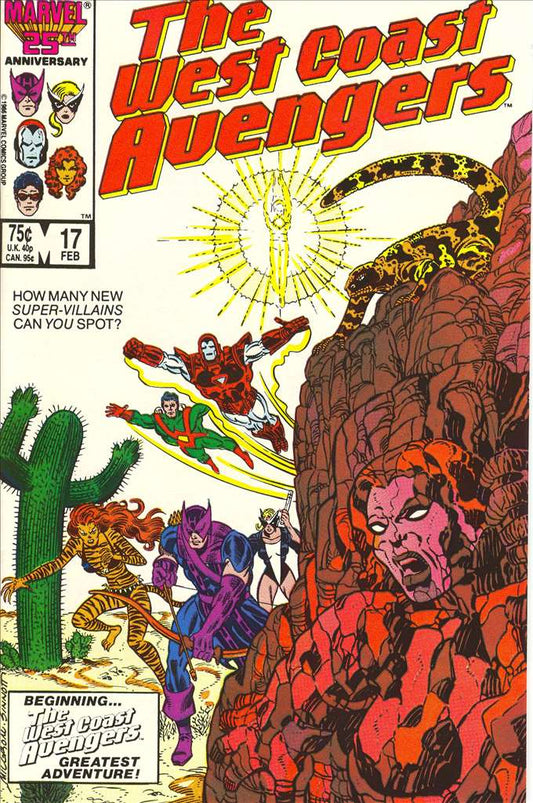 West Coast Avengers (VF-NM) #17, Comic Book, Back Issue, buy comic books online, order comics online, marvel comics, sell comic books, online, comic websites, comic store,  vintige comic books, comic book store guelph, comic book store, comic book store near me, Long Box Silver's Comic Book Store