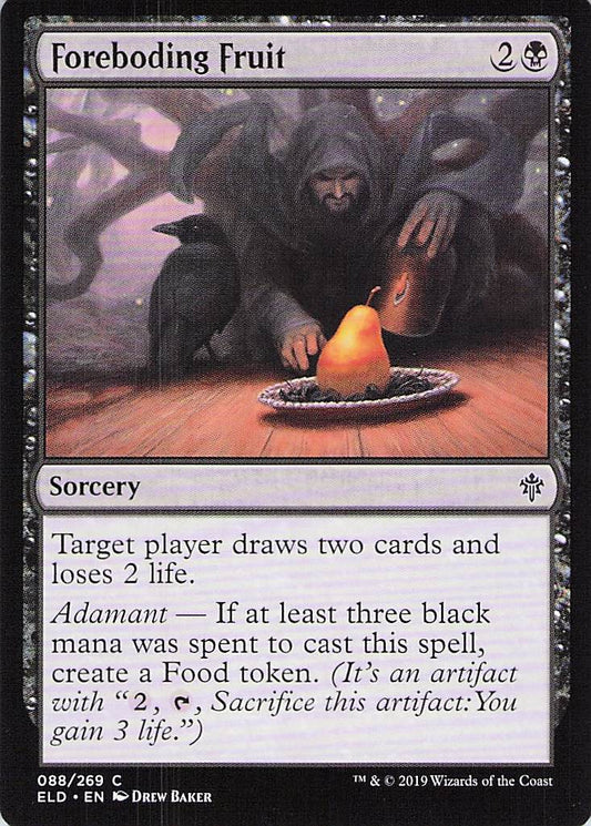Foreboding Fruit Throne of Eldraine #88 Common Near Mint or Better