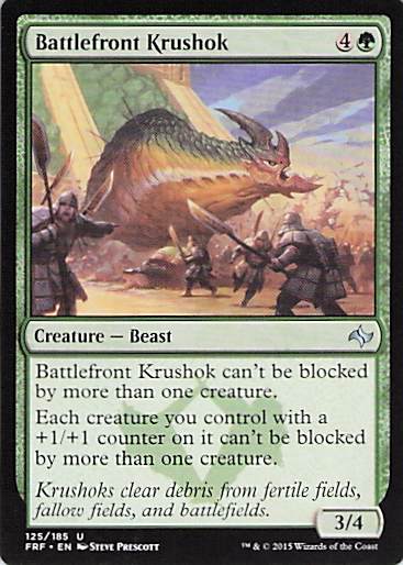 Battlefront Krushok Fate Reforged #125 Uncommon Near Mint or Better