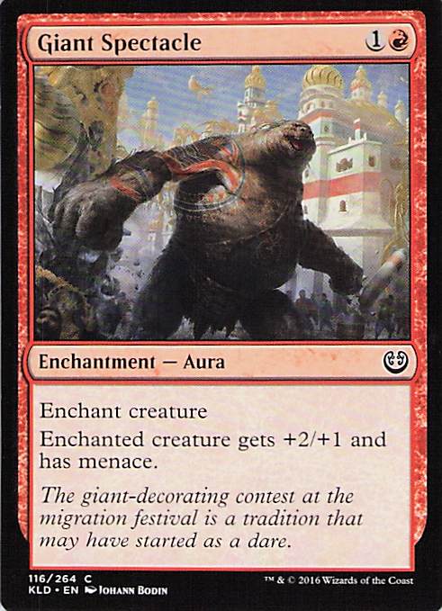 Giant Spectacle Kaladesh #116 Common Near Mint or Better