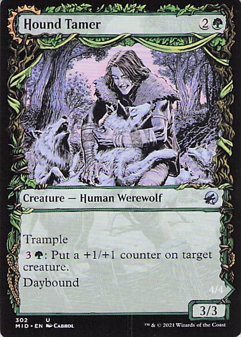 Hound Tamer Innistrad: Midnight Hunt #302 Uncommon Near Mint or Better