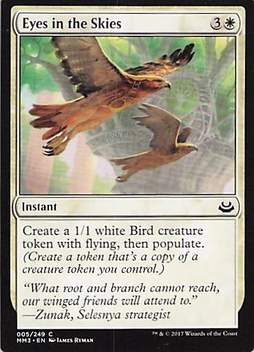 Eyes in the Skies Modern Masters 2017 #5 Common Near Mint or Better