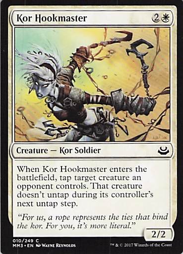 Kor Hookmaster Modern Masters 2017 #10 Common Near Mint or Better