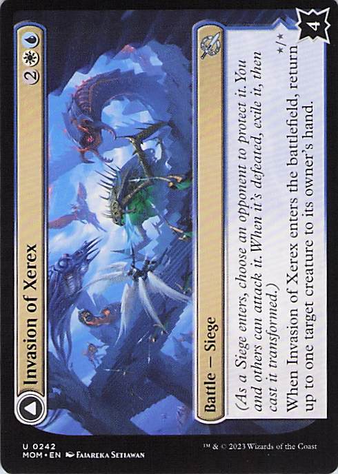 Invasion of Xerex March of the Machine #242 Uncommon Near Mint or Better