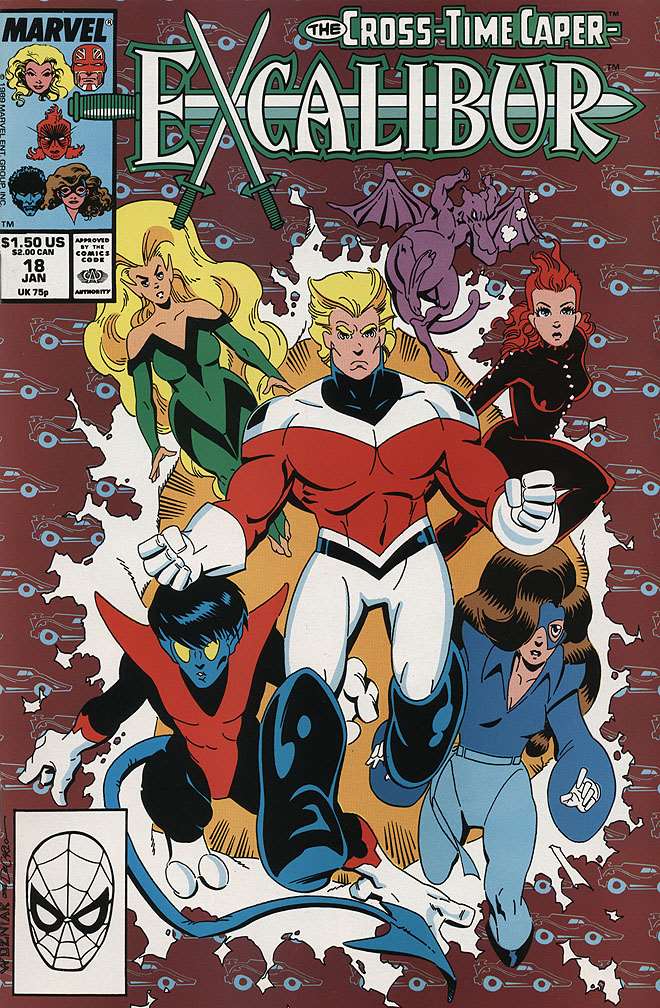 Excalibur #18, Comic Book, Back Issue, buy comic books online, order comics online, marvel comics, sell comic books, online, comic websites, comic store, vintige comic books, comic book store guelph, comic book store, comic book store near me, Long Box Silver's Comic Book Store