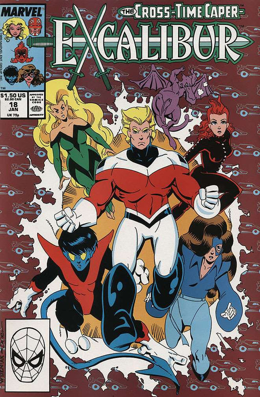 Excalibur #18, Comic Book, Back Issue, buy comic books online, order comics online, marvel comics, sell comic books, online, comic websites, comic store,  vintige comic books, comic book store guelph, comic book store, comic book store near me, Long Box Silver's Comic Book Store