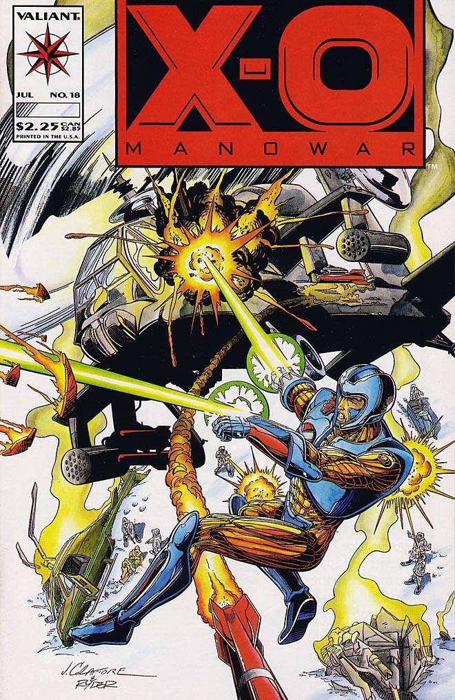 X-O Manowar #18, Comic Book, Back Issue, buy comic books online, order comics online, marvel comics, sell comic books, online, comic websites, comic store, vintige comic books, comic book store guelph, comic book store, comic book store near me, Long Box Silver's Comic Book Store