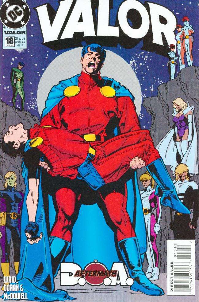 Valor (DC) #18, Comic Book, Back Issue, buy comic books online, order comics online, marvel comics, sell comic books, online, comic websites, comic store,  vintige comic books, comic book store guelph, comic book store, comic book store near me, Long Box Silver's Comic Book Store