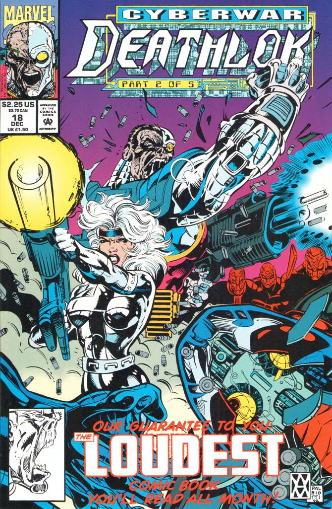 Deathlok (2nd Series) #18 (VF-NM), Comic Book, Back Issue, buy comic books online, online comic book store canada, sell comic books, online, comic websites, comic store, vintige comic books, comic book store guelph, comic book store, comic book store near me, Long Box Silver's Comics
