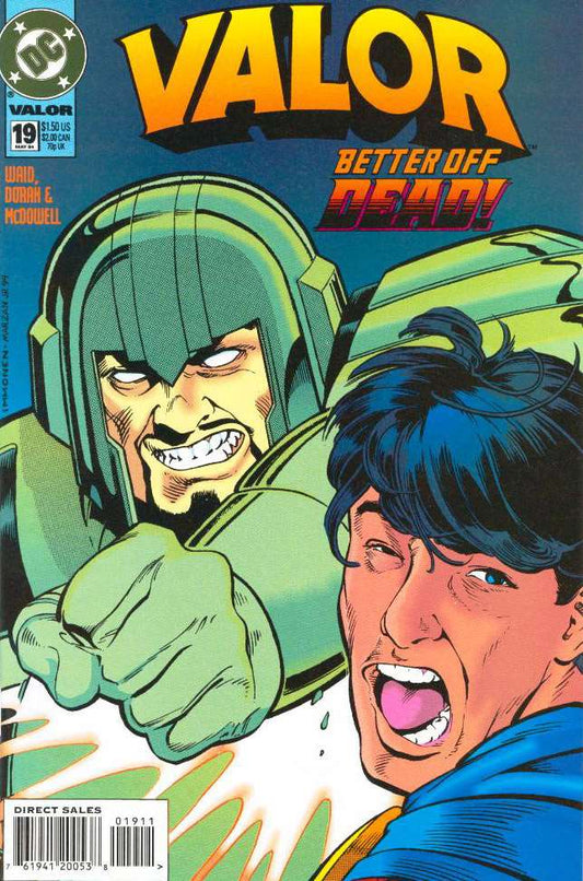 Valor (DC) #19, Comic Book, Back Issue, buy comic books online, order comics online, marvel comics, sell comic books, online, comic websites, comic store,  vintige comic books, comic book store guelph, comic book store, comic book store near me, Long Box Silver's Comic Book Store