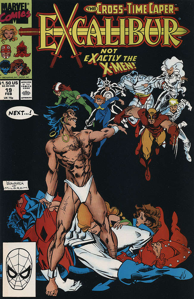 Excalibur #19 (VF-NM), Comic Book, Back Issue, buy comic books online, online comic book store canada, sell comic books, online, comic websites, comic store, vintige comic books, comic book store guelph, comic book store, comic book store near me, Long Box Silver's Comics