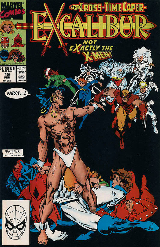 Excalibur #19 (VF-NM), Comic Book, Back Issue, buy comic books online, online comic book store canada, sell comic books, online, comic websites, comic store,  vintige comic books, comic book store guelph, comic book store, comic book store near me, Long Box Silver's Comics