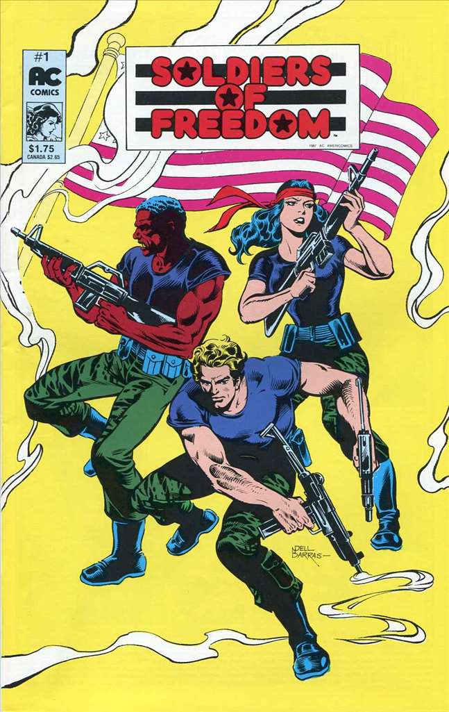 Soldiers of Freedom #1, Comic Book, Back Issue, buy comic books online, order comics online, marvel comics, sell comic books, online, comic websites, comic store,  vintige comic books, comic book store guelph, comic book store, comic book store near me, Long Box Silver's Comic Book Store