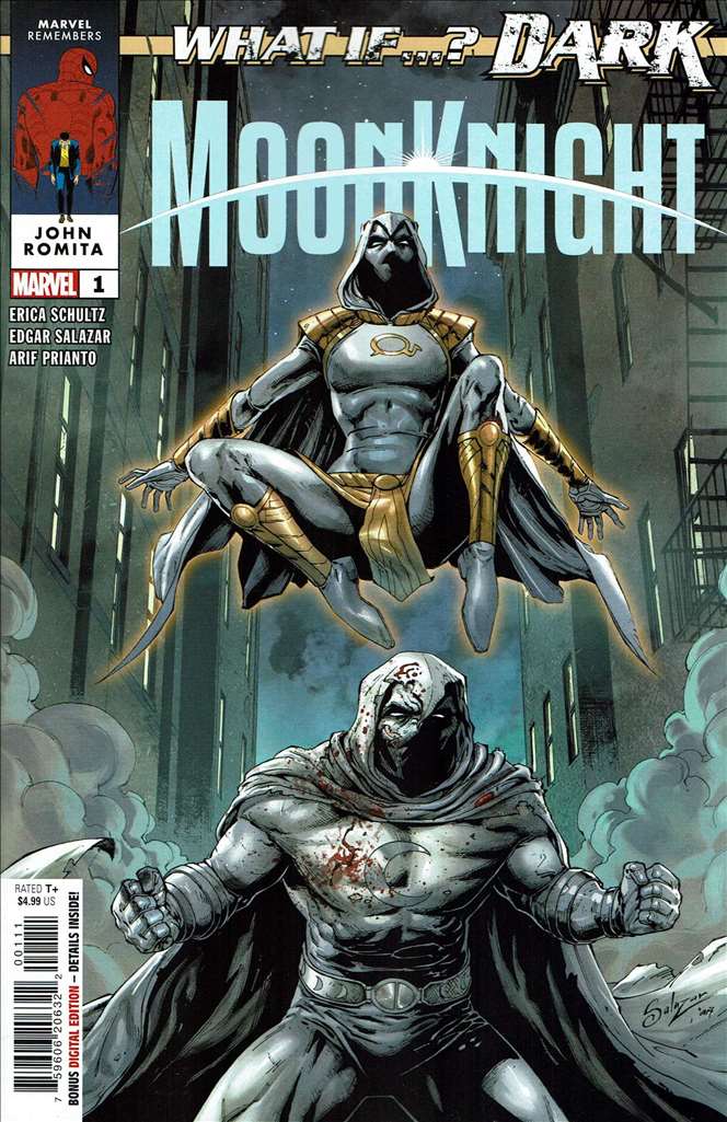 What If…? Dark: Moon Knight #1, Comic Book, Back Issue, buy comic books online, order comics online, marvel comics, sell comic books, online, comic websites, comic store,  vintige comic books, comic book store guelph, comic book store, comic book store near me, Long Box Silver's Comic Book Store