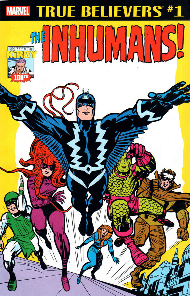 True Believers: Kirby 100th—The Inhumans #1 (VF-NM), Comic Book, buy comic books online, online comic book store canada, sell comic books, online, comic websites, comic store, vintige comic books, comic book store guelph, comic book store, Long Box Silver's Comics