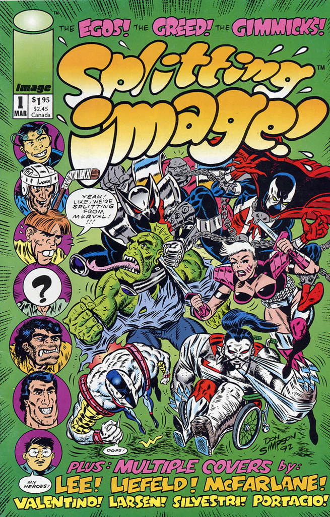 Splitting Image #1 (VF-NM), Comic Book, buy comic books online, online comic book store canada, sell comic books, online, comic websites, comic store, vintige comic books, comic book store guelph, comic book store, Long Box Silver's Comics