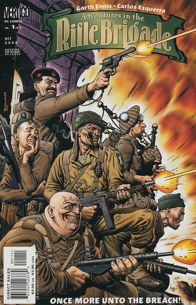 Adventures in the Rifle Brigade #1 (VF-NM), Comic Book, Back Issue, buy comic books online, online comic book store canada, sell comic books, online, comic websites, comic store,  vintige comic books, comic book store guelph, comic book store, comic book store near me, Long Box Silver's Comics