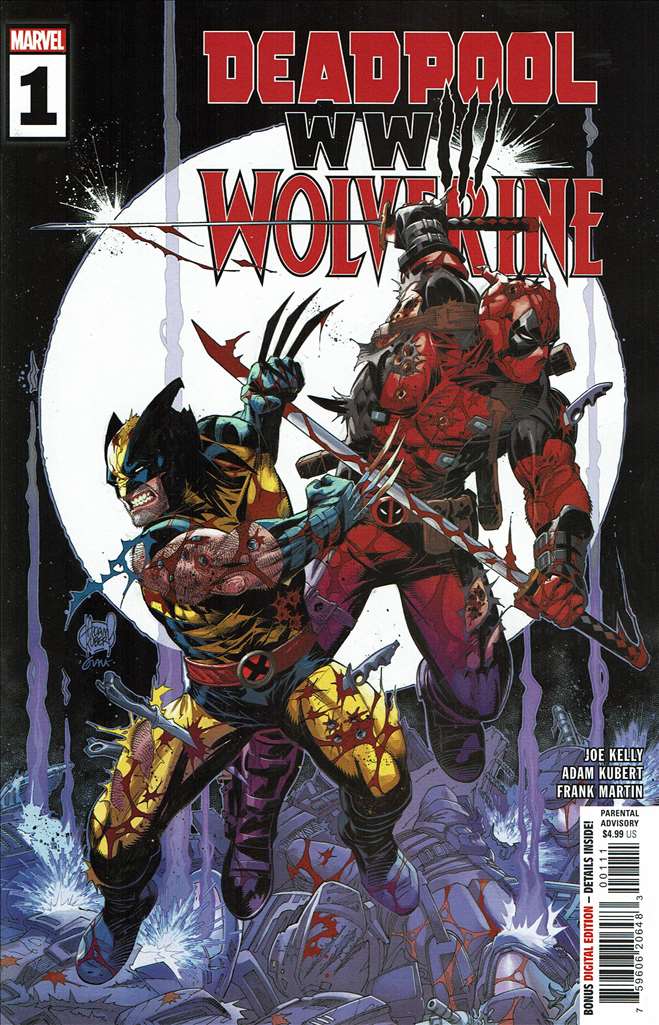Deadpool & Wolverine: WWIII #1, Comic Book, Back Issue, buy comic books online, order comics online, marvel comics, sell comic books, online, comic websites, comic store,  vintige comic books, comic book store guelph, comic book store, comic book store near me, Long Box Silver's Comic Book Store